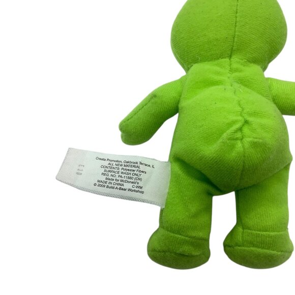 Build-A-Bear Mini Green Happy Go Lucky Frog Plush Toy 5" Stuffed Animal - Picture 4 of 7